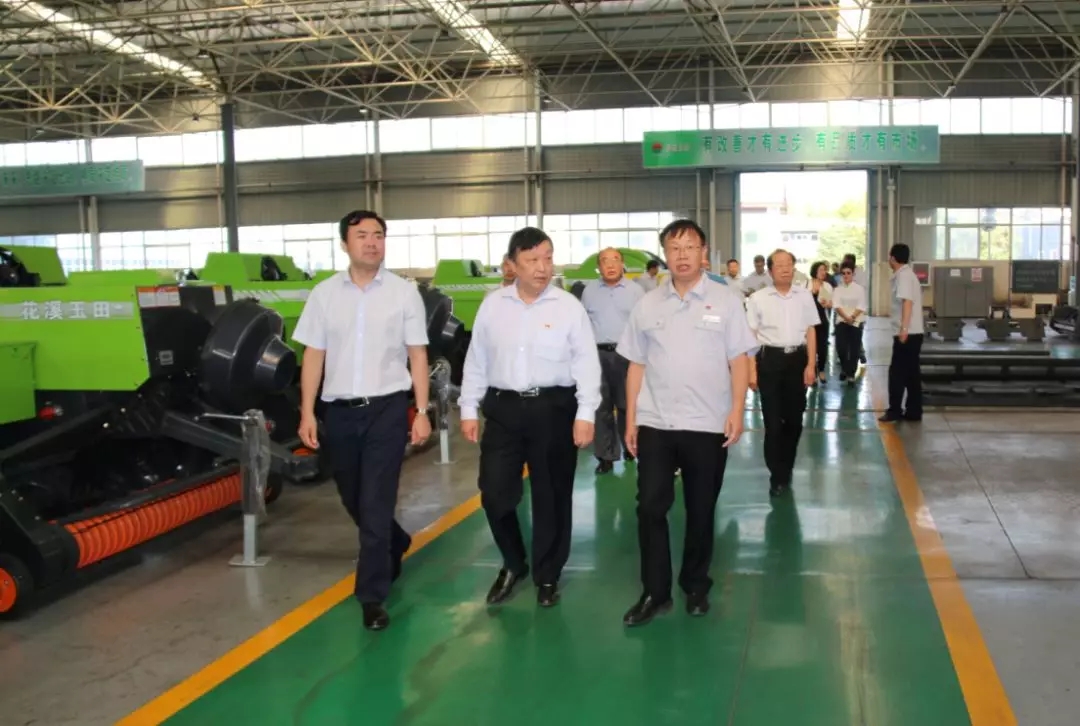 新乡市政府副市长祁文华到花溪科技考察调研
